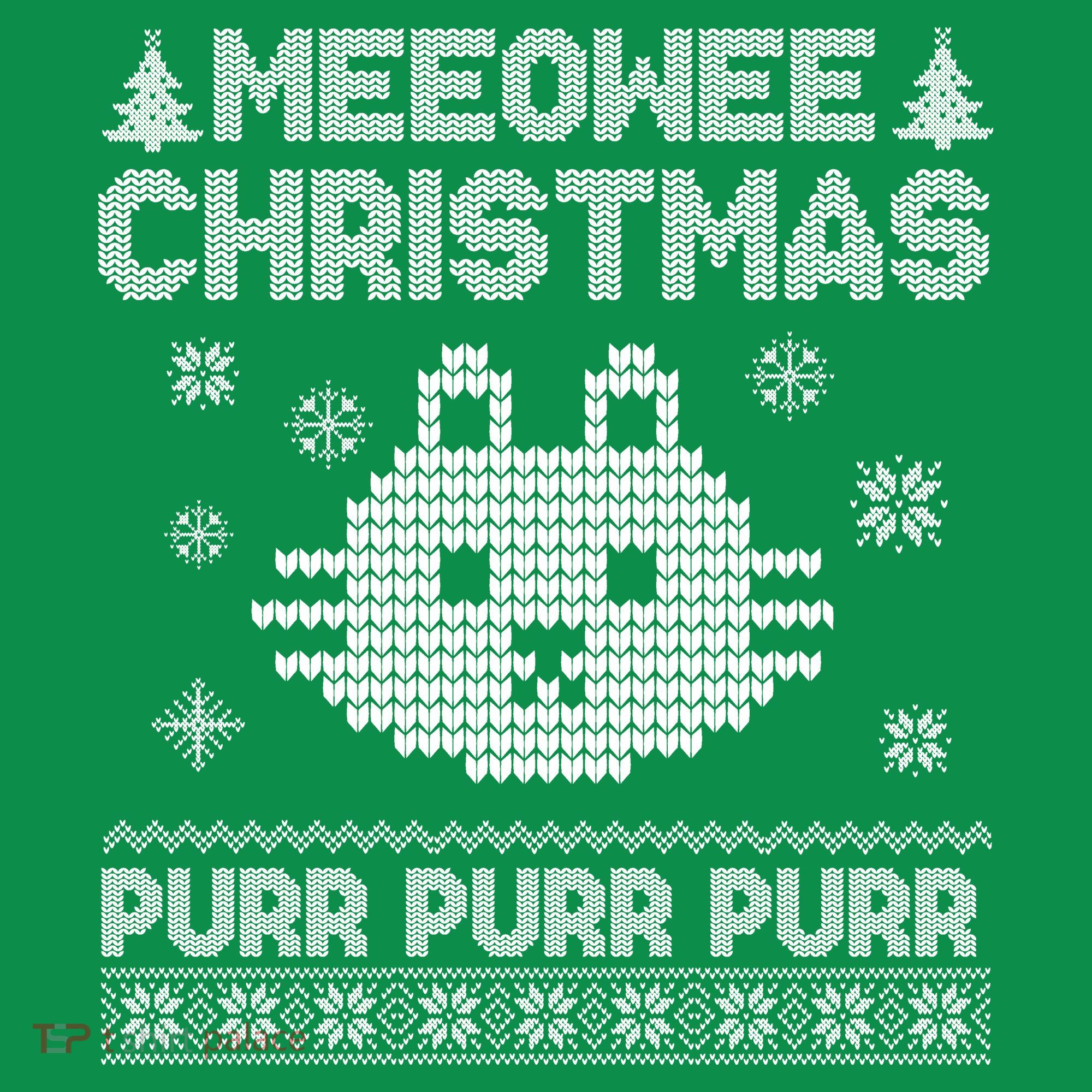 Meeowee Christmas Ugly Sweater Toddler T-Shirt