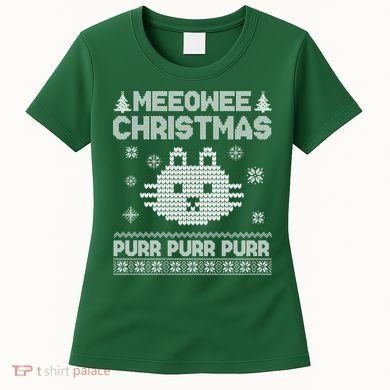 Meeowee Christmas Ugly Sweater Women's T-Shirt