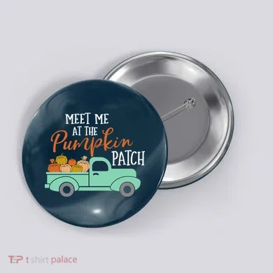 Meet Me at the Pumpkin Patch Button