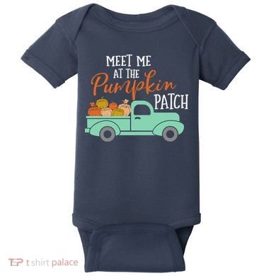 Meet Me at the Pumpkin Patch Baby Bodysuit