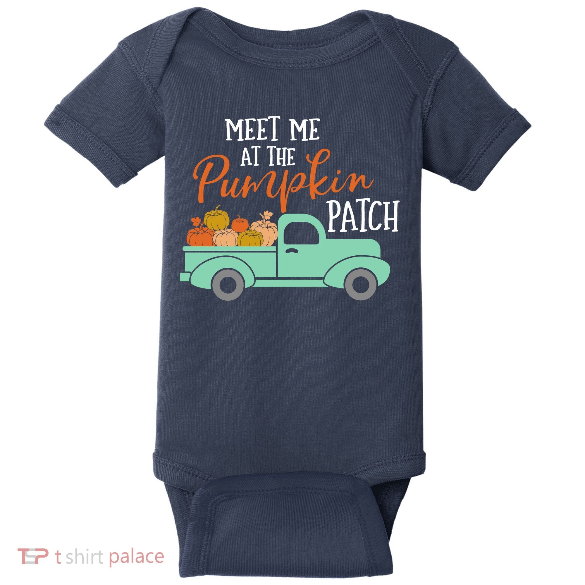 Meet Me at the Pumpkin Patch Baby Bodysuit
