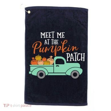 Meet Me at the Pumpkin Patch Golf Towel