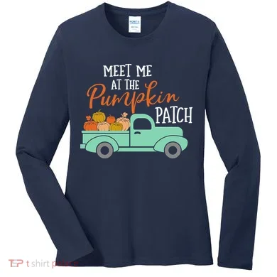 Meet Me at the Pumpkin Patch Women's Long Sleeve Shirt