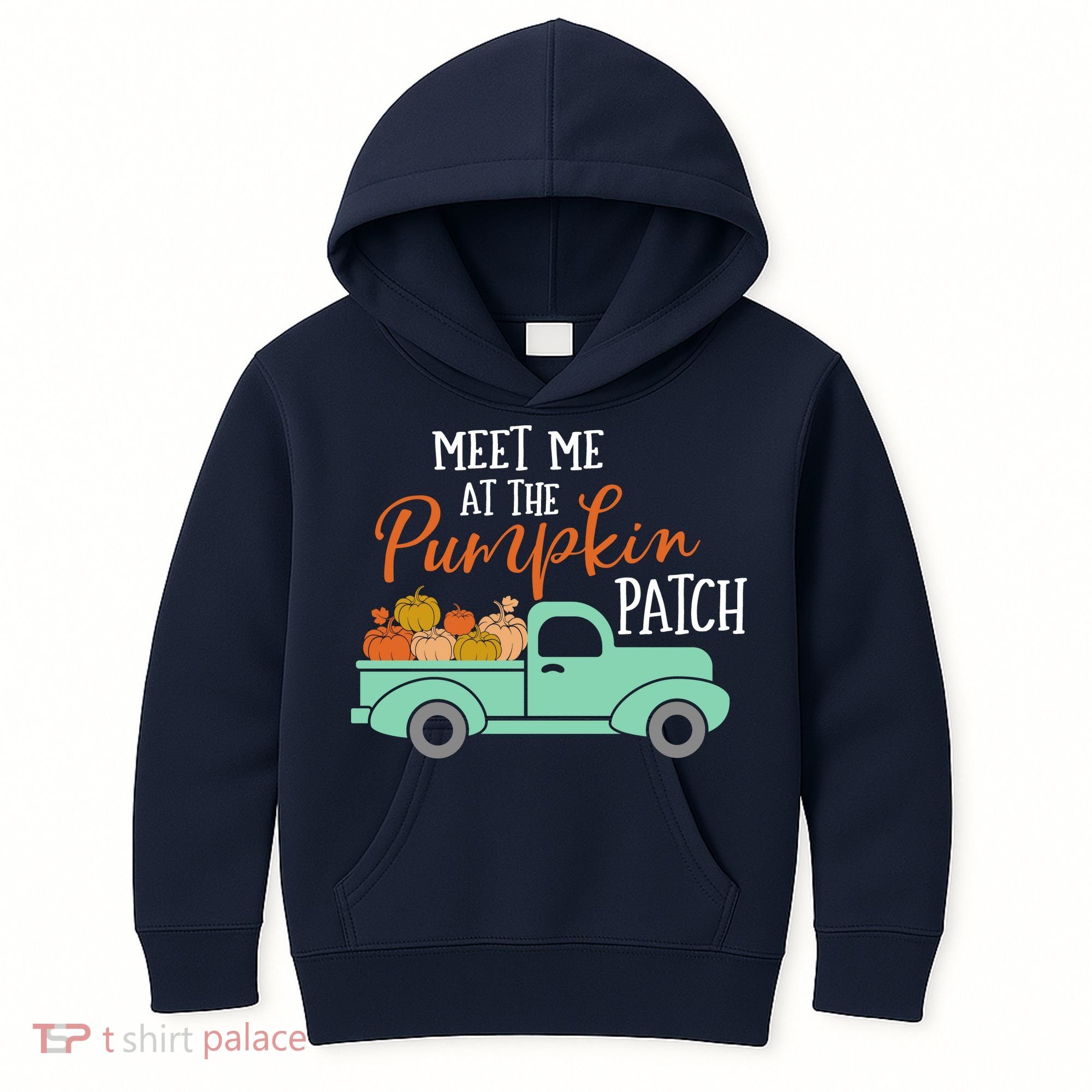 Meet Me at the Pumpkin Patch Kids Hoodie