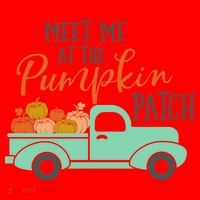 Meet Me at the Pumpkin Patch Santa Hat thumb 1