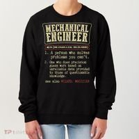 Mechanical Engineer Funny Dictionary Definition Women's Sweatshirt thumb 0