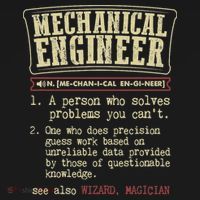 Mechanical Engineer Funny Dictionary Definition Long Sleeve Shirt thumb 2