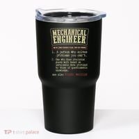 Mechanical Engineer Funny Dictionary Definition Tumbler thumb 0