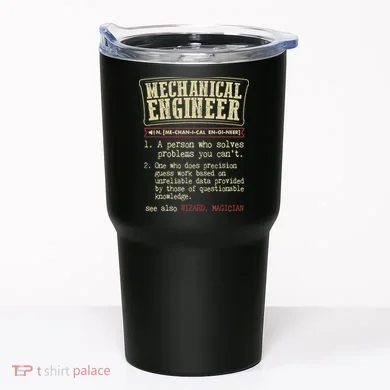 Mechanical Engineer Funny Dictionary Definition Tumbler