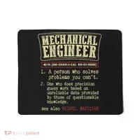 Mechanical Engineer Funny Dictionary Definition Mousepad thumb 0