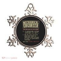 Mechanical Engineer Funny Dictionary Definition Ornament thumb 0
