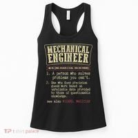 Mechanical Engineer Funny Dictionary Definition Women's Tank Top thumb 0
