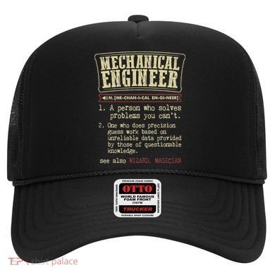 Mechanical Engineer Funny Dictionary Definition Hat