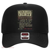 Mechanical Engineer Funny Dictionary Definition Hat thumb 0