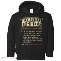 Mechanical Engineer Funny Dictionary Definition Toddler Hoodie thumb 0