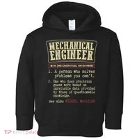 Mechanical Engineer Funny Dictionary Definition Toddler Hoodie thumb 0