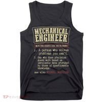 Mechanical Engineer Funny Dictionary Definition Tank Top thumb 0