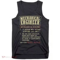 Mechanical Engineer Funny Dictionary Definition Tank Top thumb 0