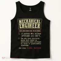 Mechanical Engineer Funny Dictionary Definition Tank Top thumb 2
