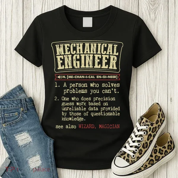 Mechanical Engineer Funny Dictionary Definition Women's T-Shirt