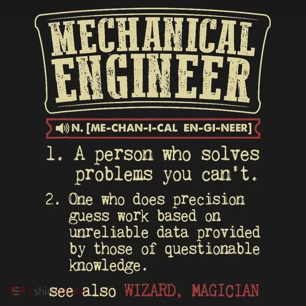 Mechanical Engineer Funny Dictionary Definition Women's T-Shirt