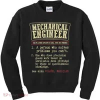 Mechanical Engineer Funny Dictionary Definition Kids Sweatshirt thumb 0