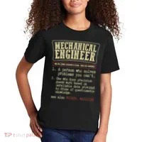Mechanical Engineer Funny Dictionary Definition Kids T-Shirt thumb 2
