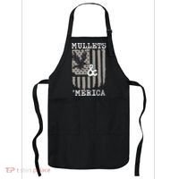 Mullet Eagle Flag Mullets And Merica | Party In The Back Apron thumb 0