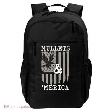 Mullet Eagle Flag Mullets And Merica | Party In The Back Backpack