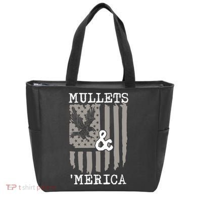 Mullet Eagle Flag Mullets And Merica | Party In The Back Tote Bag