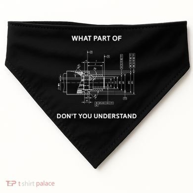 Mechanical Engineer Gift USA-Made Doggie Bandana