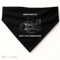 Mechanical Engineer Gift USA-Made Doggie Bandana thumb 0