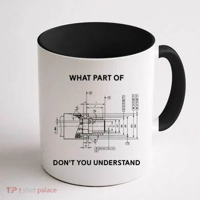 Mechanical Engineer Gift Coffee Mug back