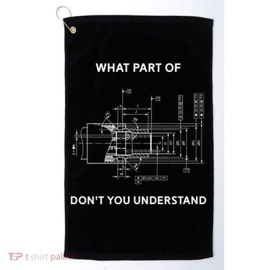Mechanical Engineer Gift Golf Towel