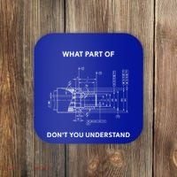 Mechanical Engineer Gift Coaster thumb 0
