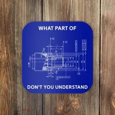 Mechanical Engineer Gift Coaster