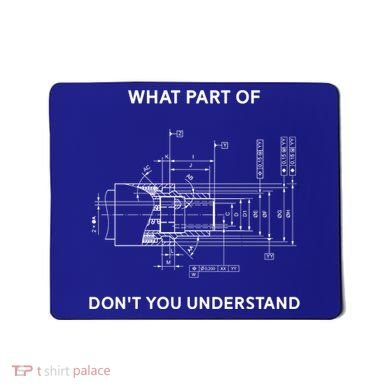 Mechanical Engineer Gift Mousepad