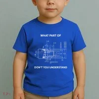 Mechanical Engineer Gift Toddler T-Shirt thumb 2