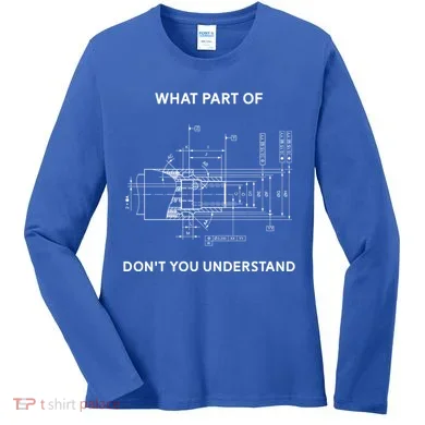 Mechanical Engineer Gift Women's Long Sleeve Shirt