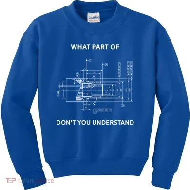 Mechanical Engineer Gift Kids Sweatshirt