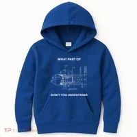 Mechanical Engineer Gift Kids Hoodie thumb 0