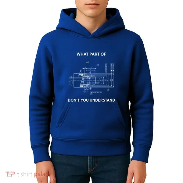 Mechanical Engineer Gift Kids Hoodie