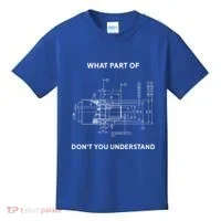 Mechanical Engineer Gift Kids T-Shirt thumb 0