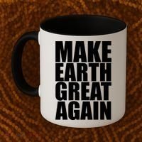 Make Earth Great Again Coffee Mug thumb 2