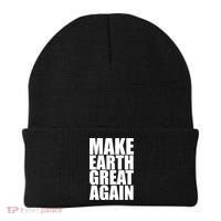 Make Earth Great Again Beanie thumb 0