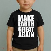 Make Earth Great Again Toddler T-Shirt thumb 2