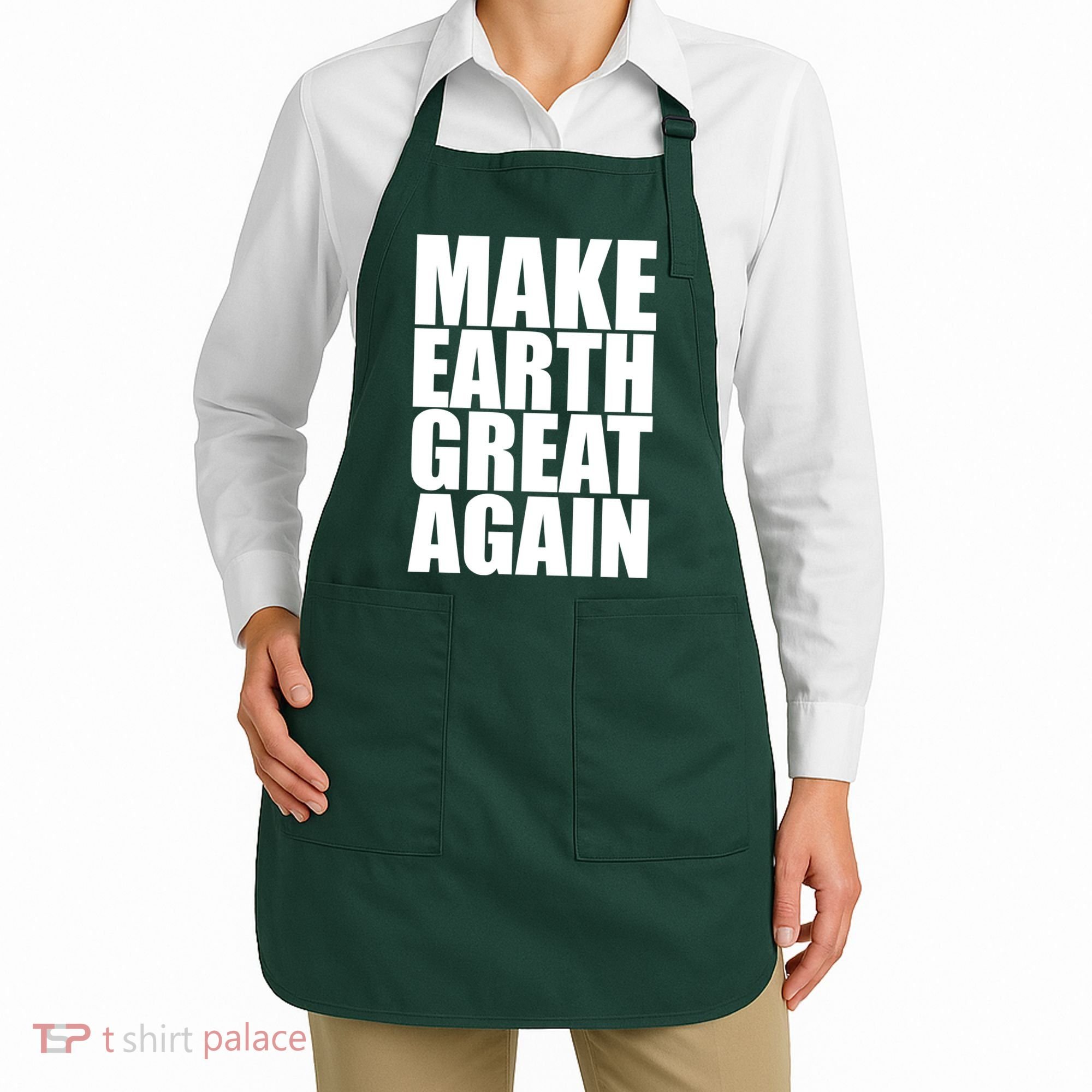 Make Earth Great Again Apron