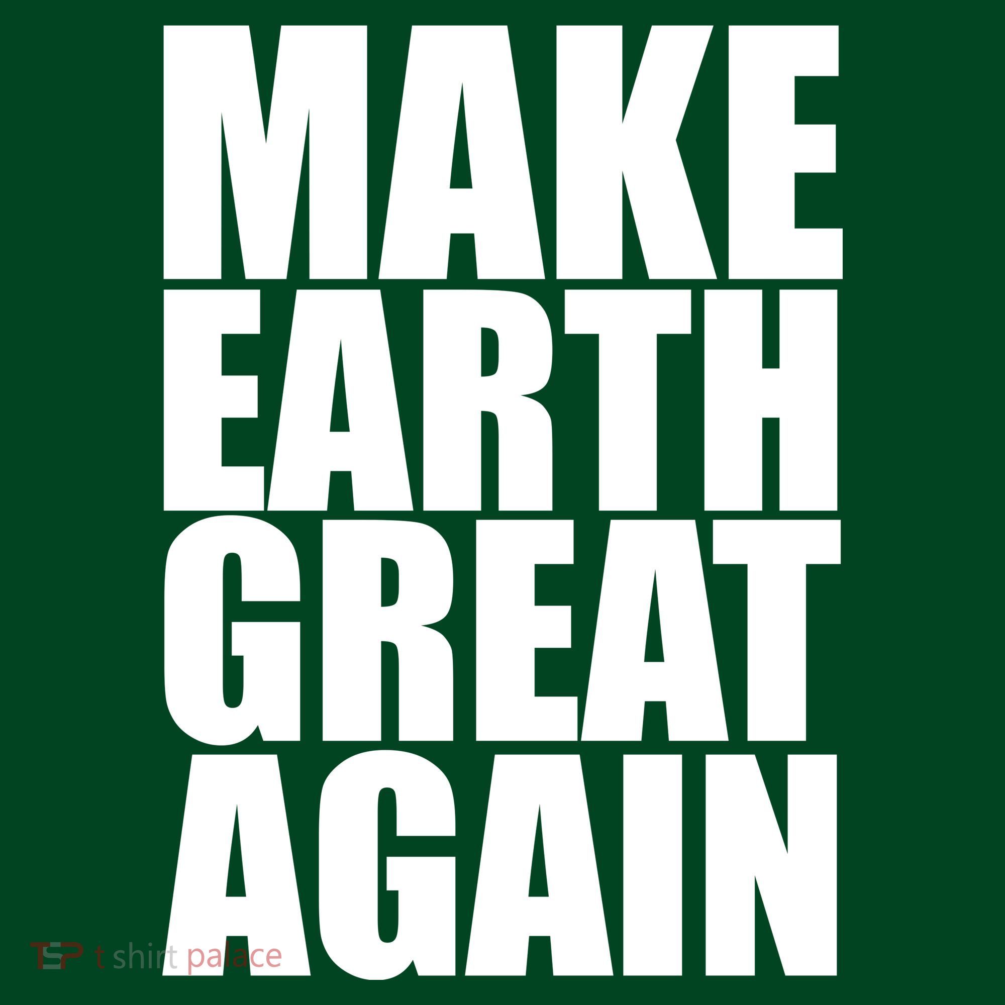 Make Earth Great Again Apron