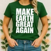 Make Earth Great Again Women's T-Shirt thumb 2