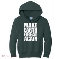 Make Earth Great Again Kids Hoodie thumb 0